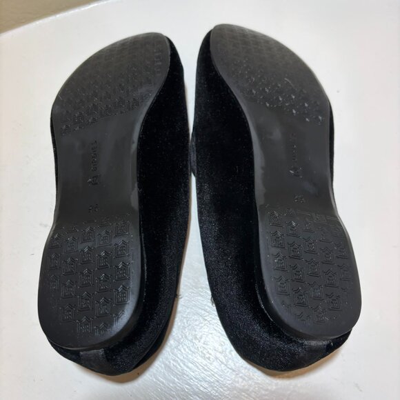 🐥Birdies Starling Black Suede Velvet Slipper Size 9.5 - Picture 10 of 11